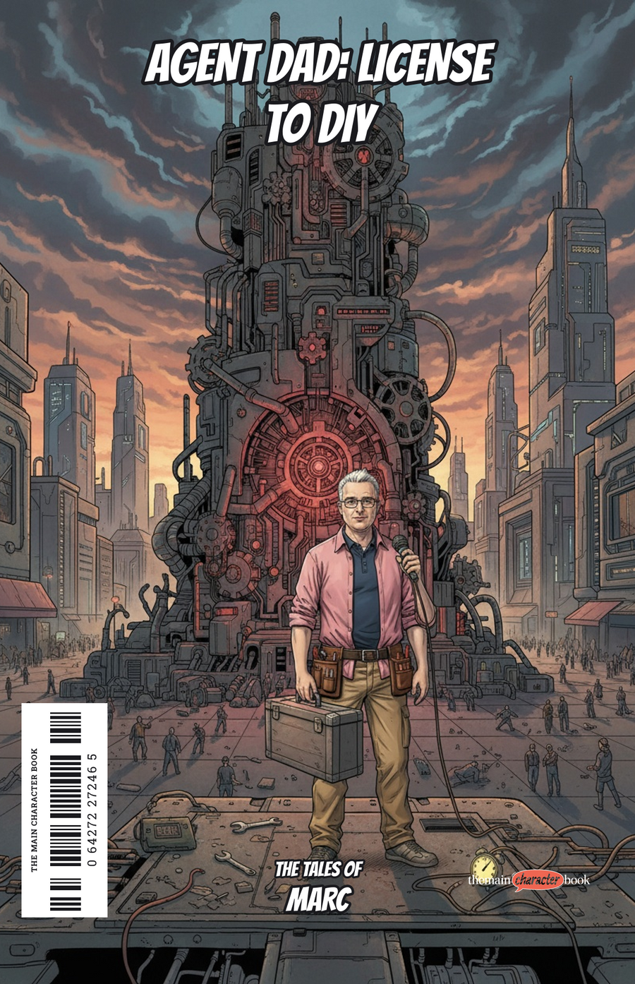 Agent Dad: License to DIY — personalised front cover