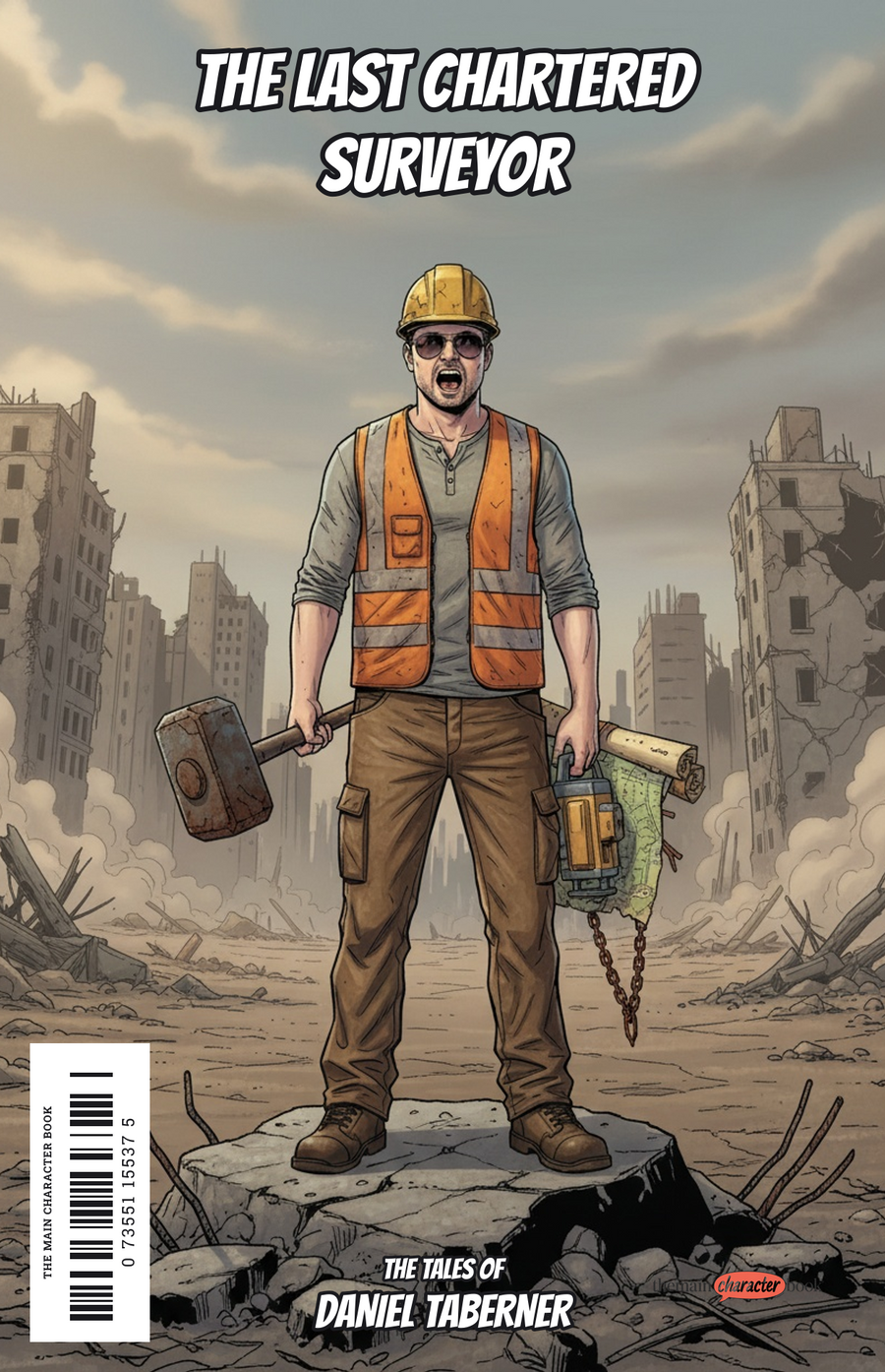 The Last Chartered Surveyor — personalised front cover