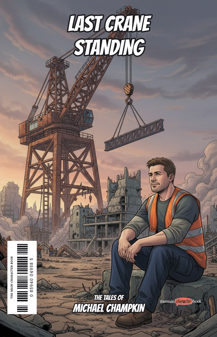 Last Crane Standing — personalised front cover
