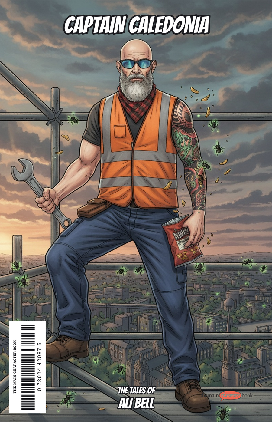Captain Caledonia — personalised front cover