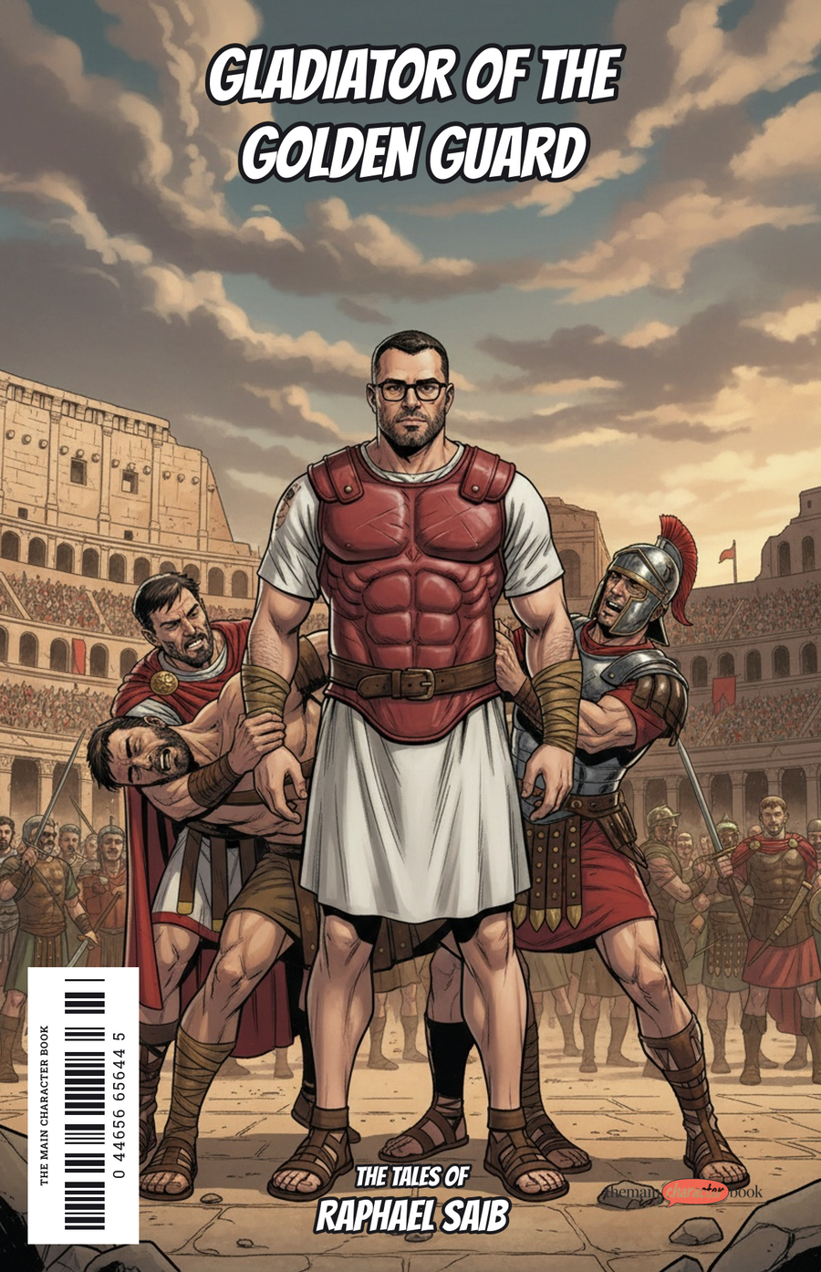 Gladiator of the Golden Guard — personalised front cover