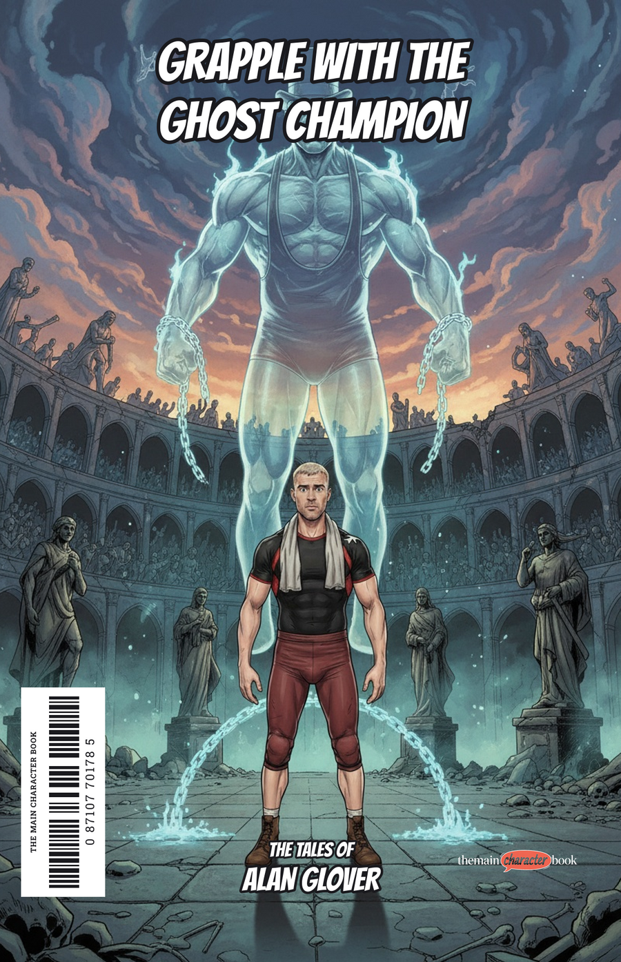 Grapple with the Ghost Champion — personalised front cover