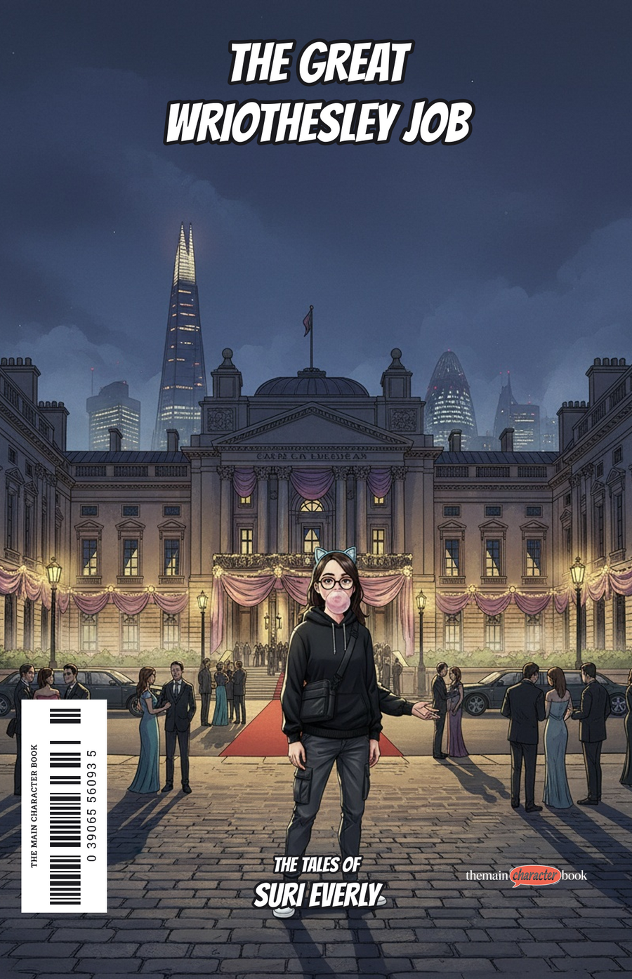 The Great Wriothesley Job — personalised front cover