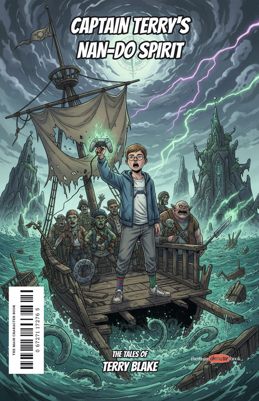 Captain Terry's Nan-do Spirit — personalised front cover