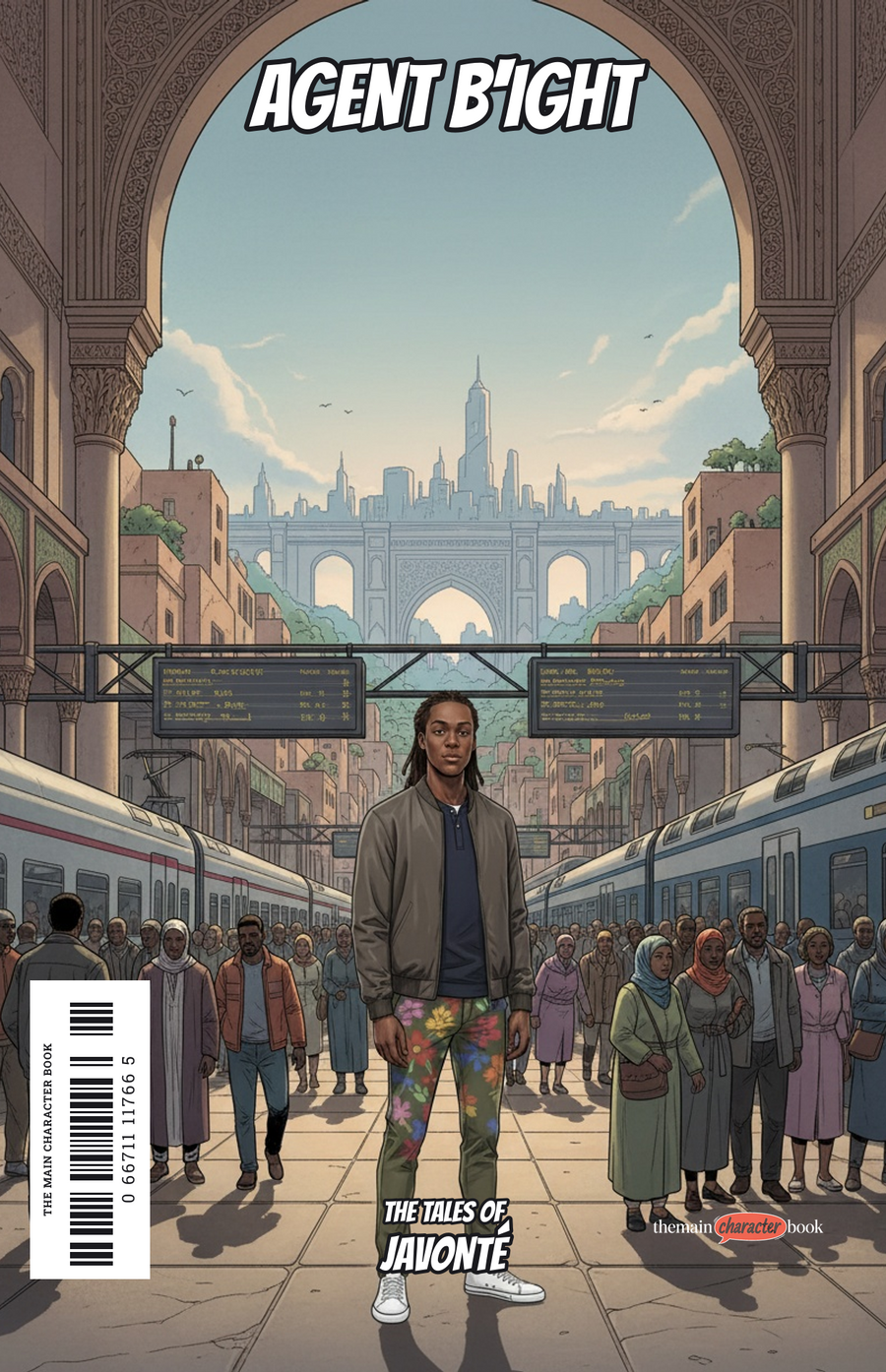 Agent B'ight — personalised front cover