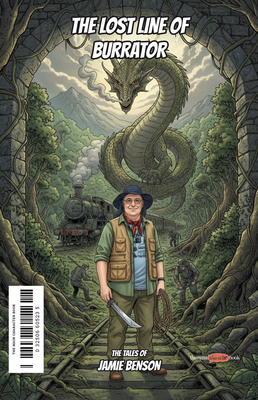 The Lost Line of Burrator — personalised front cover