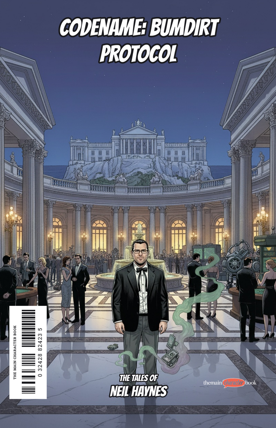 Codename: Bumdirt Protocol — personalised front cover