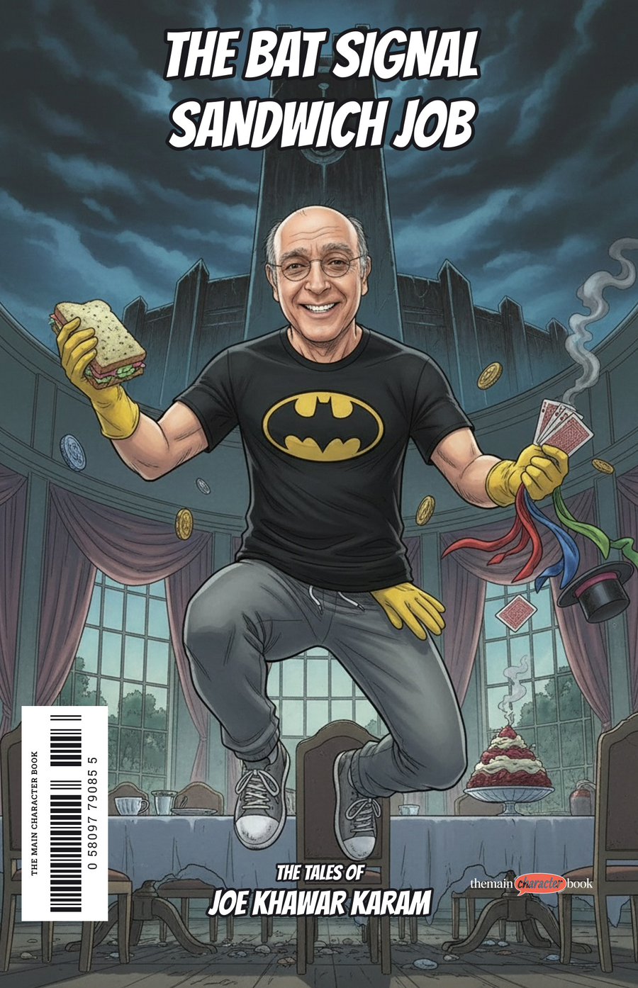 The Bat Signal Sandwich Job — personalised front cover