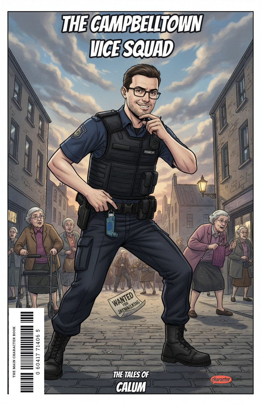 The Campbelltown Vice Squad — personalised front cover