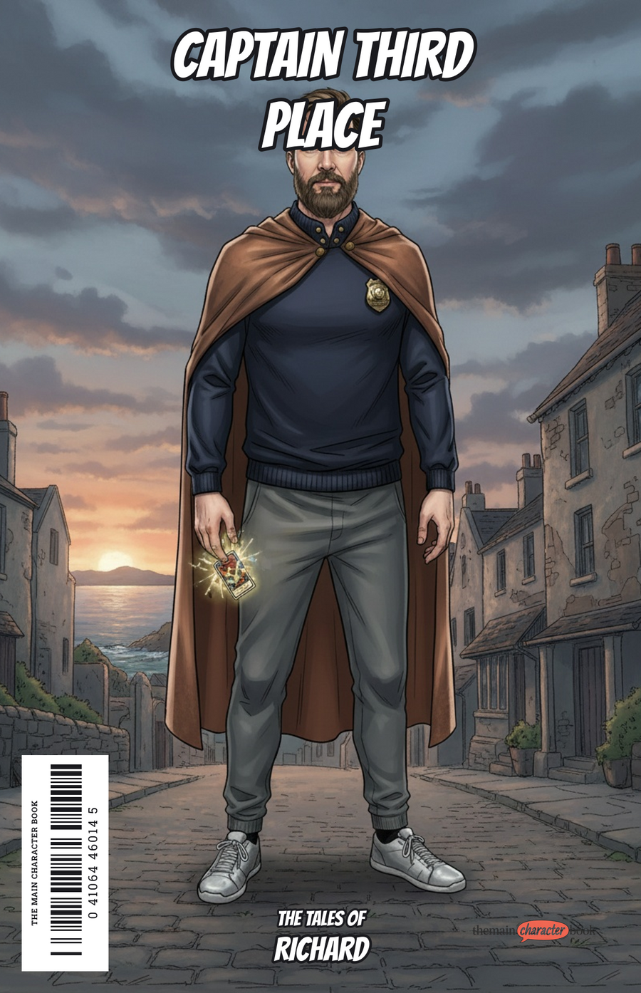 Captain Third Place — personalised front cover