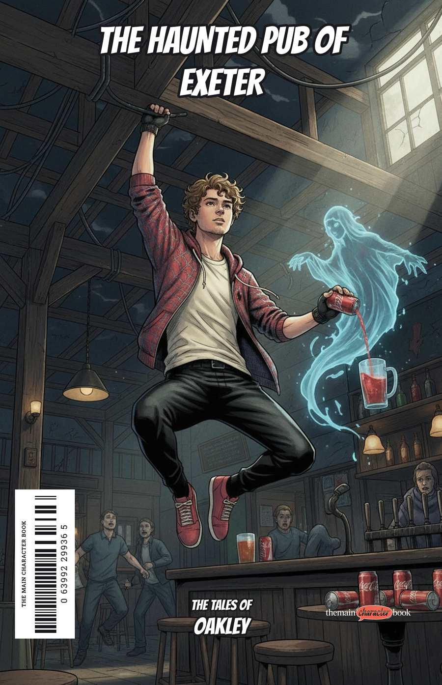 The Haunted Pub of Exeter — personalised front cover