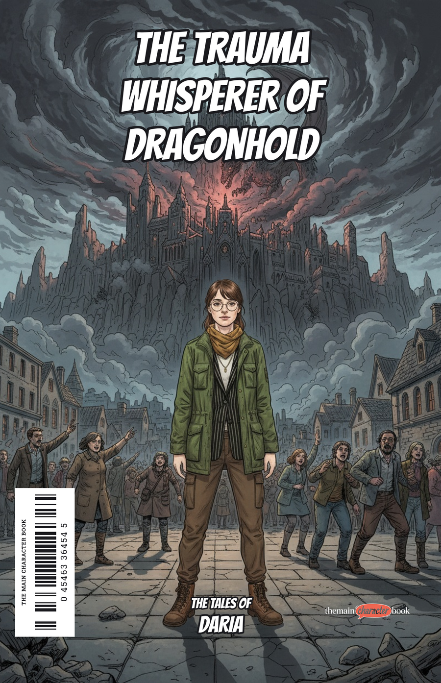The Trauma Whisperer of Dragonhold — personalised front cover