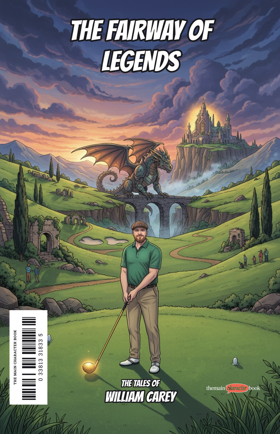 The Fairway of Legends — personalised front cover