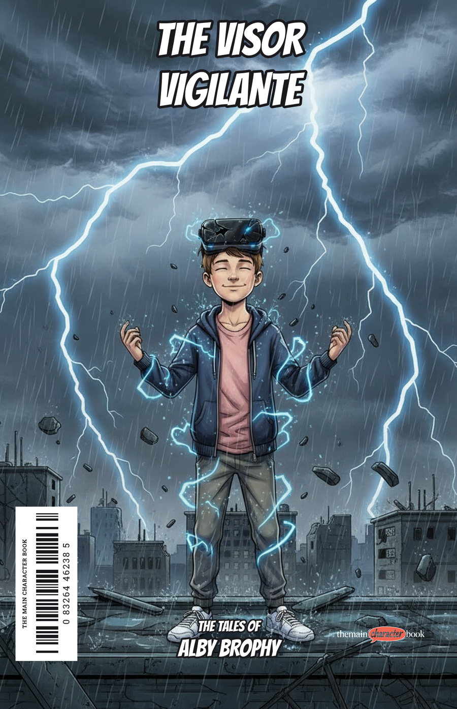 The Visor Vigilante — personalised front cover