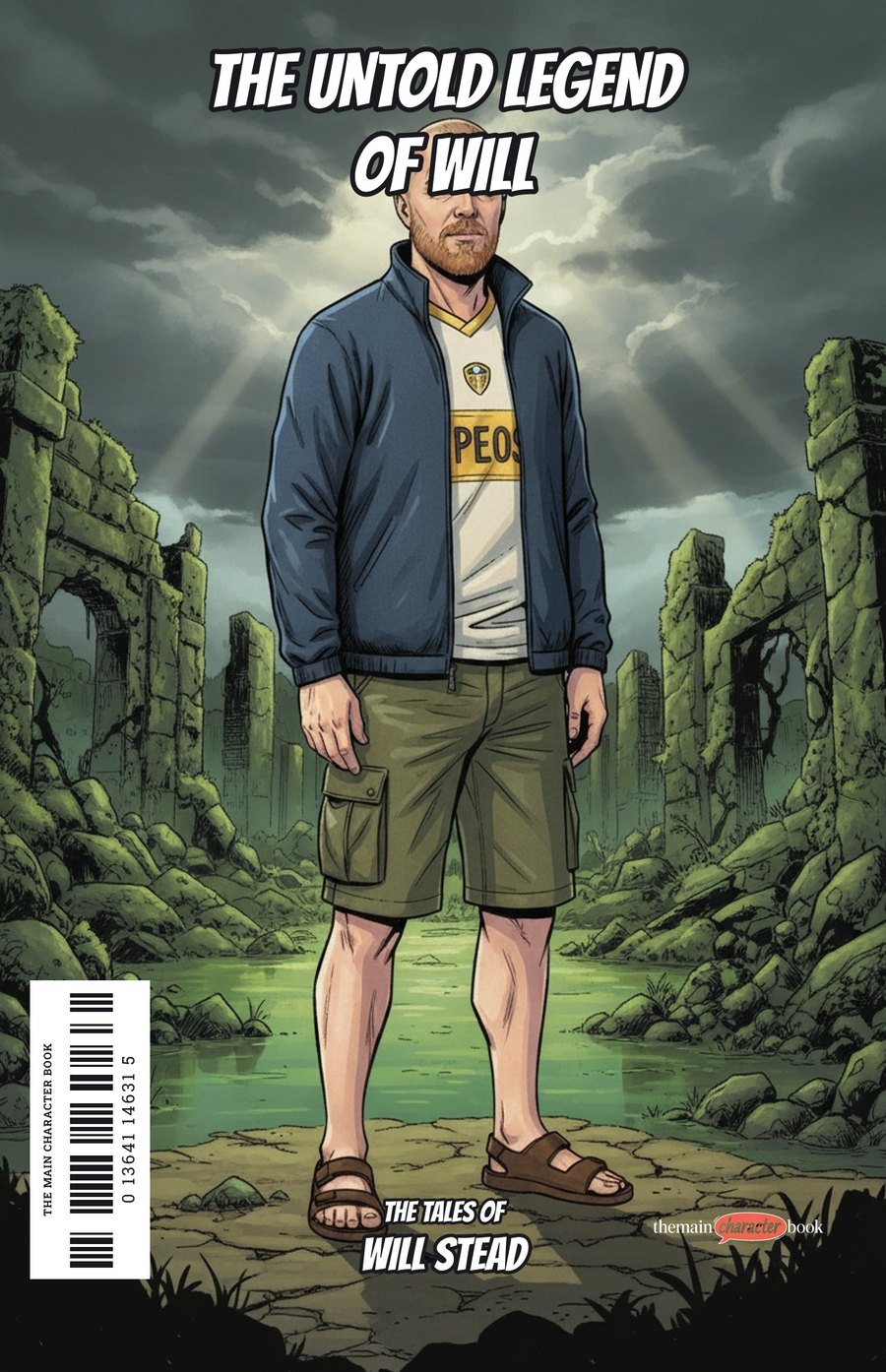 The Untold Legend of Will — personalised front cover