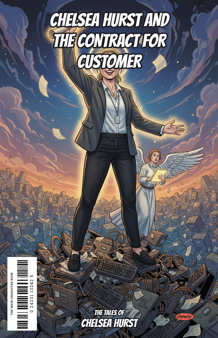 Chelsea Hurst and the Contract for Customer Experience Heaven — personalised front cover