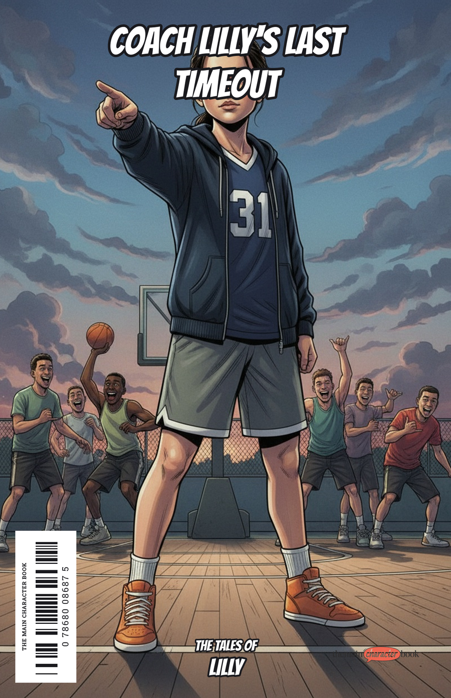 Coach Lilly's Last Timeout — personalised front cover
