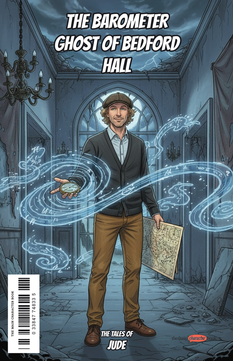 The Barometer Ghost of Bedford Hall — personalised front cover