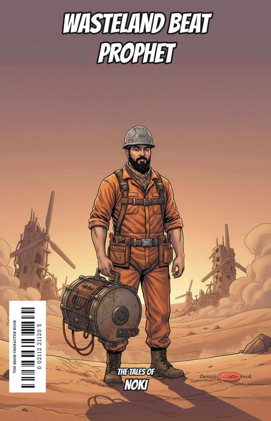 Wasteland Beat Prophet — personalised front cover