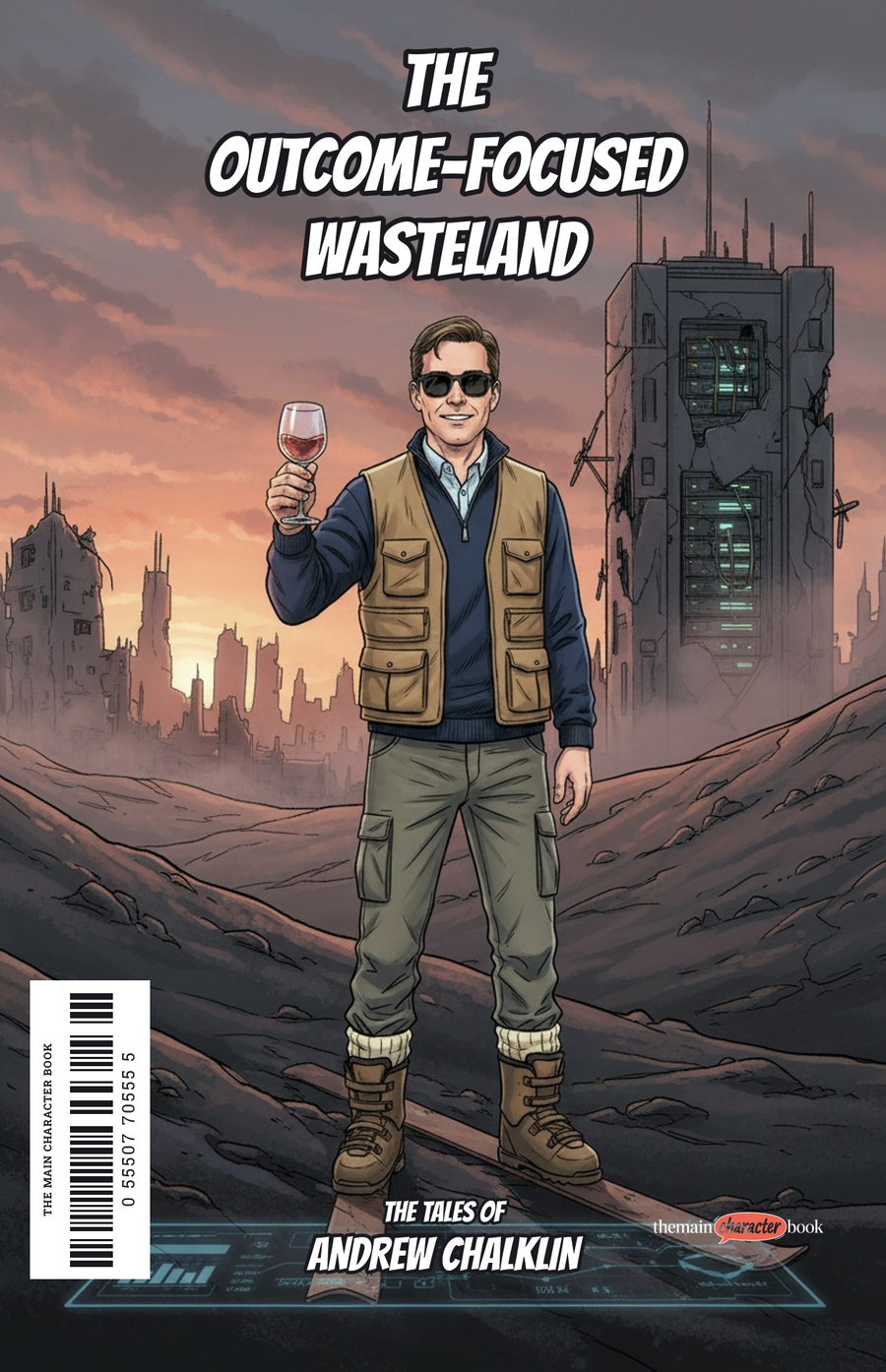 The Outcome-Focused Wasteland — personalised front cover