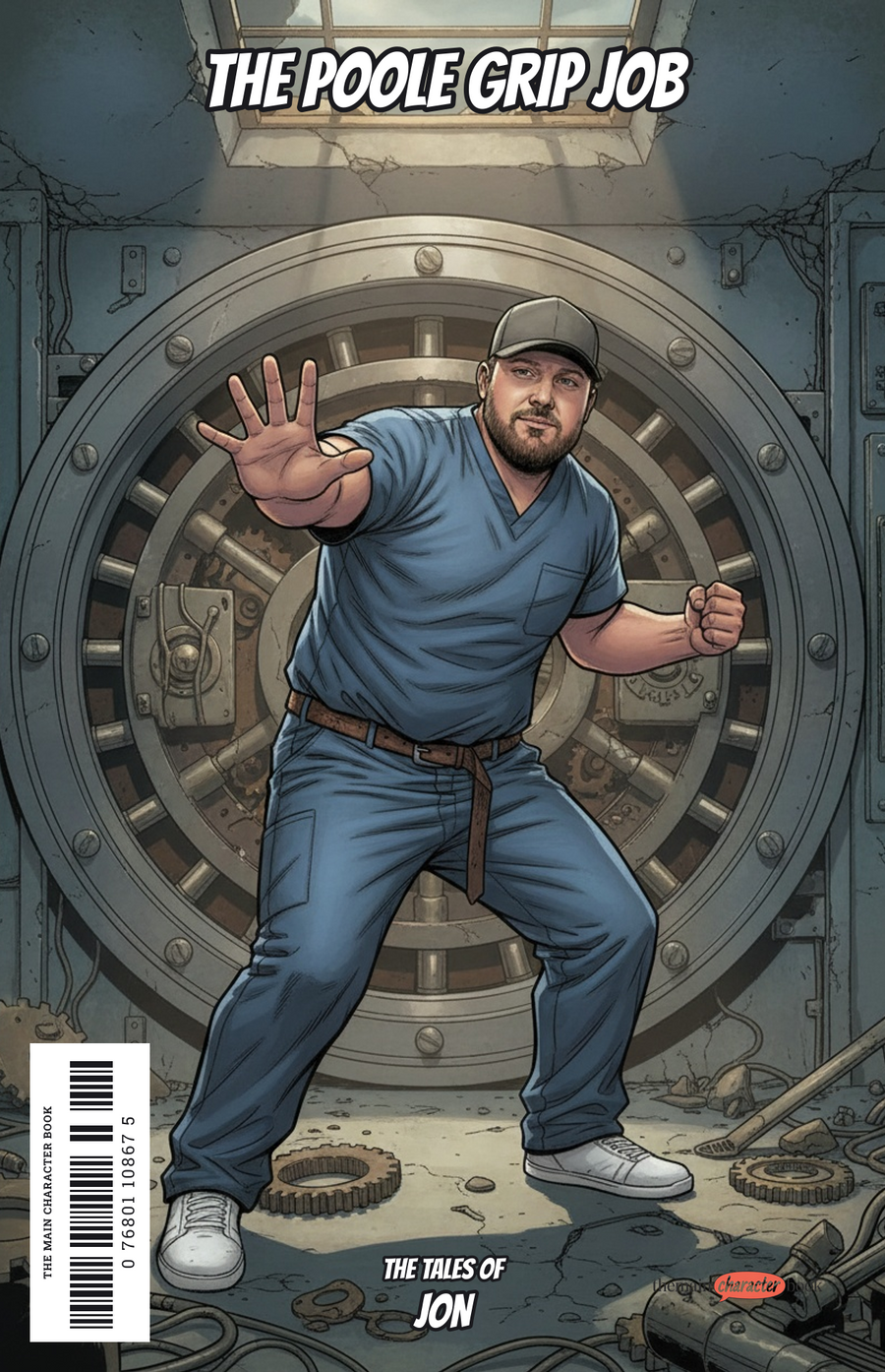 The Poole Grip Job — personalised front cover