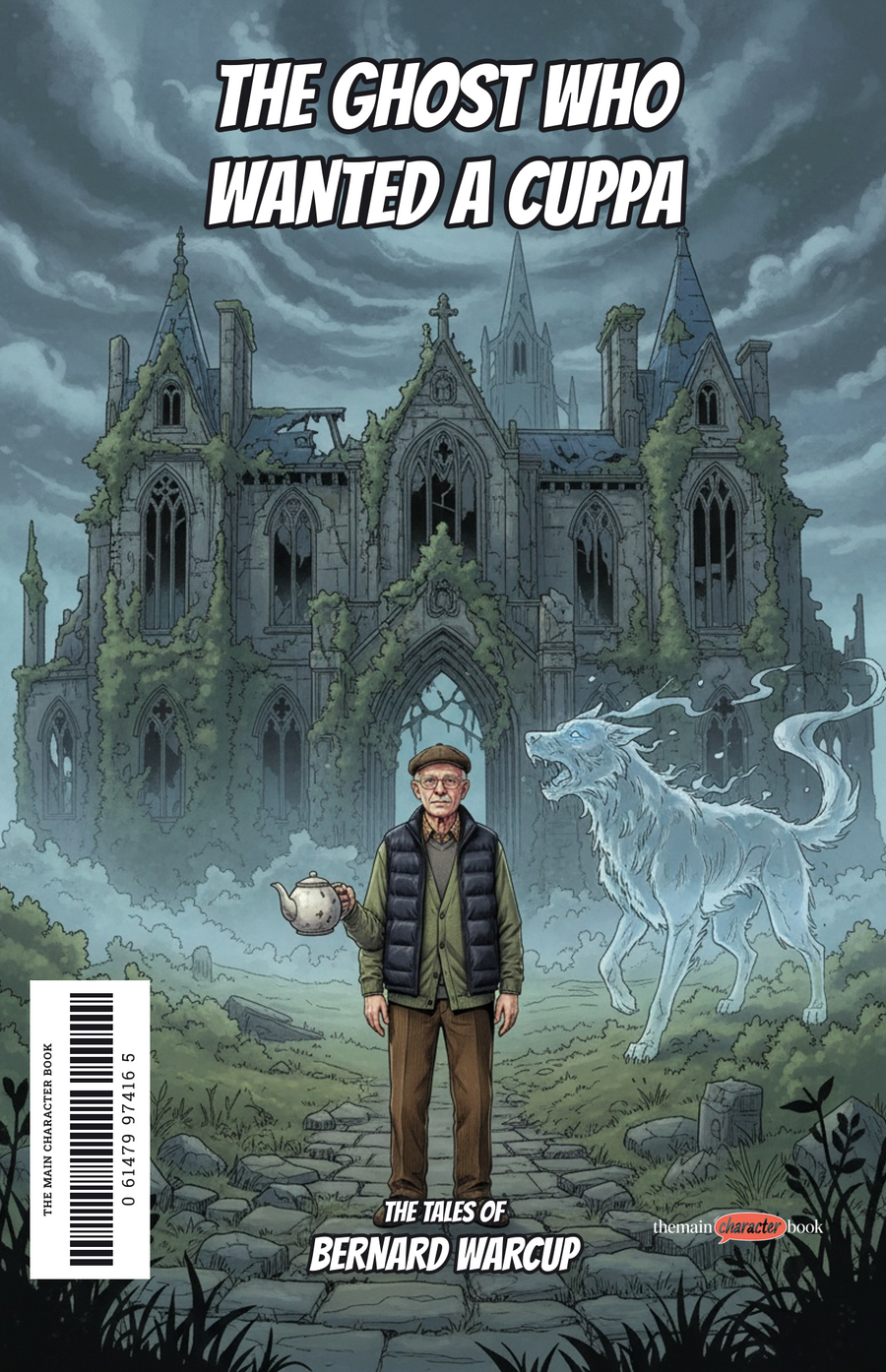 The Ghost Who Wanted a Cuppa — personalised front cover