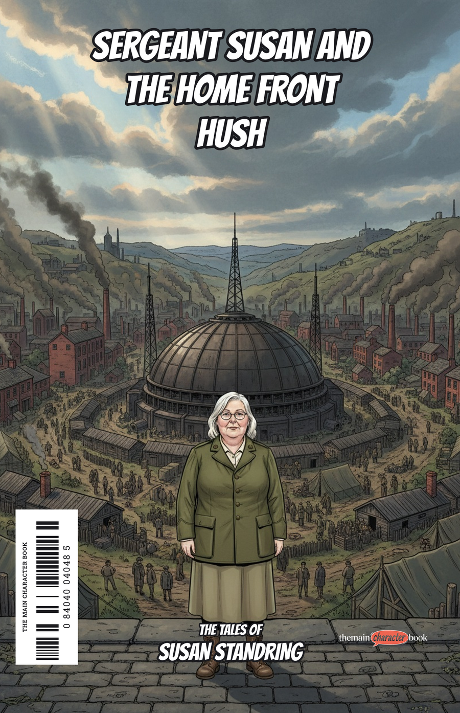 Sergeant Susan and the Home Front Hush — personalised front cover