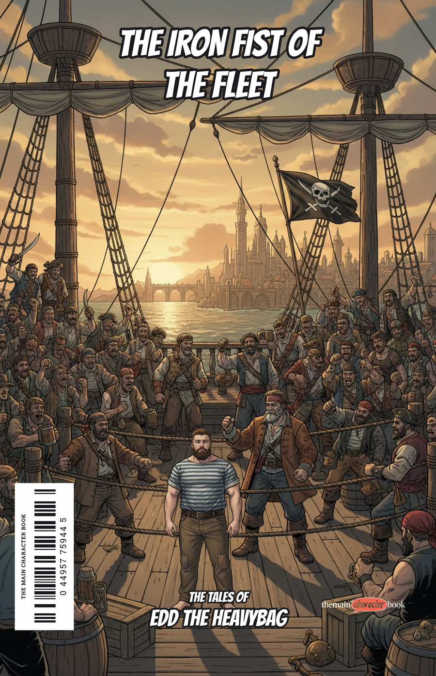 The Iron Fist of the Fleet — personalised front cover