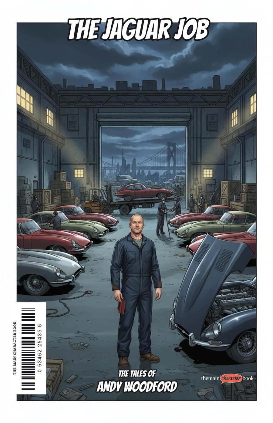 The Jaguar Job — personalised front cover