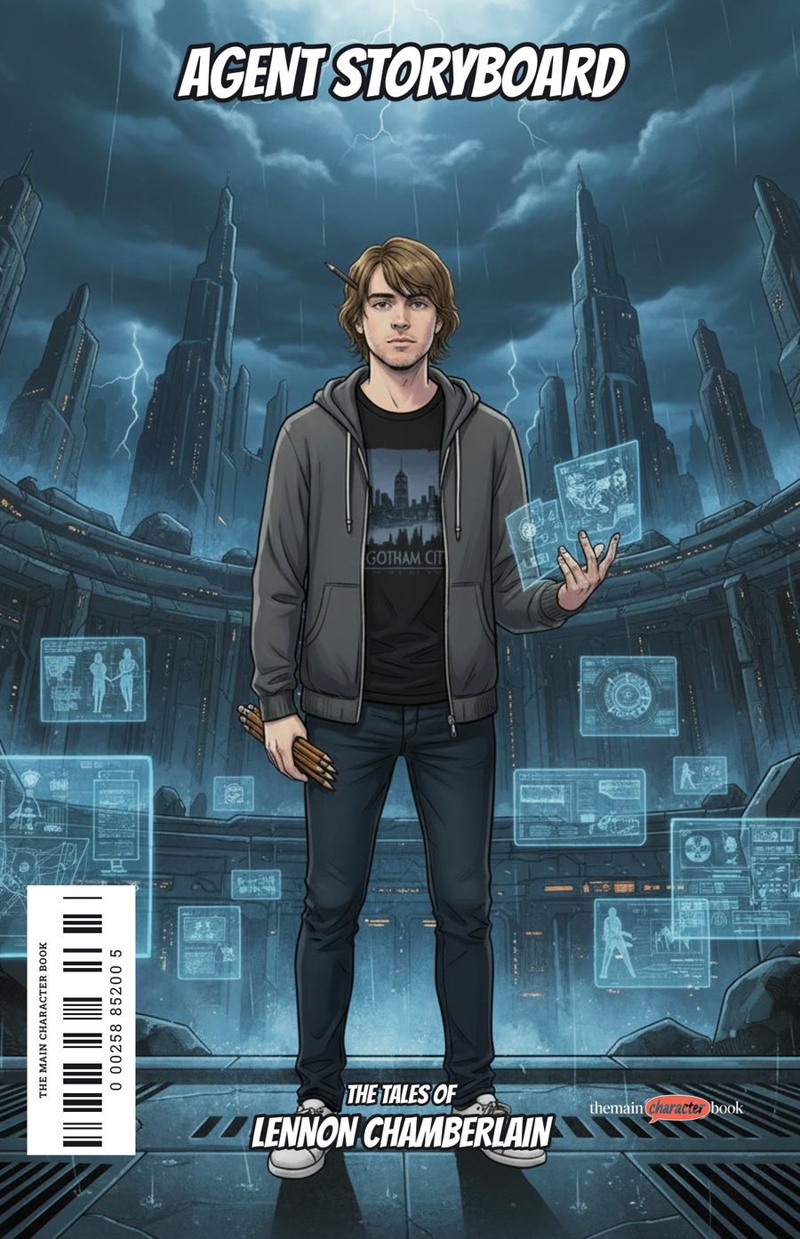 Agent Storyboard — personalised front cover