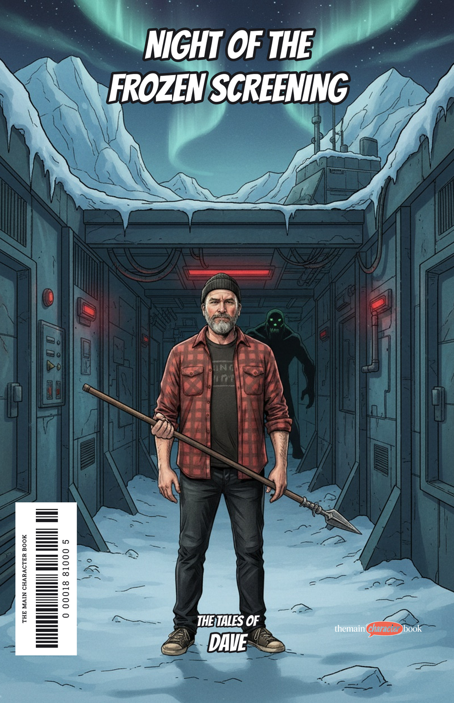 Night of the Frozen Screening — personalised front cover