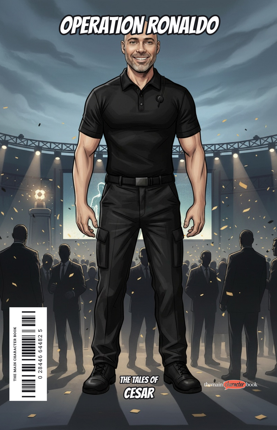 Operation Ronaldo — personalised front cover