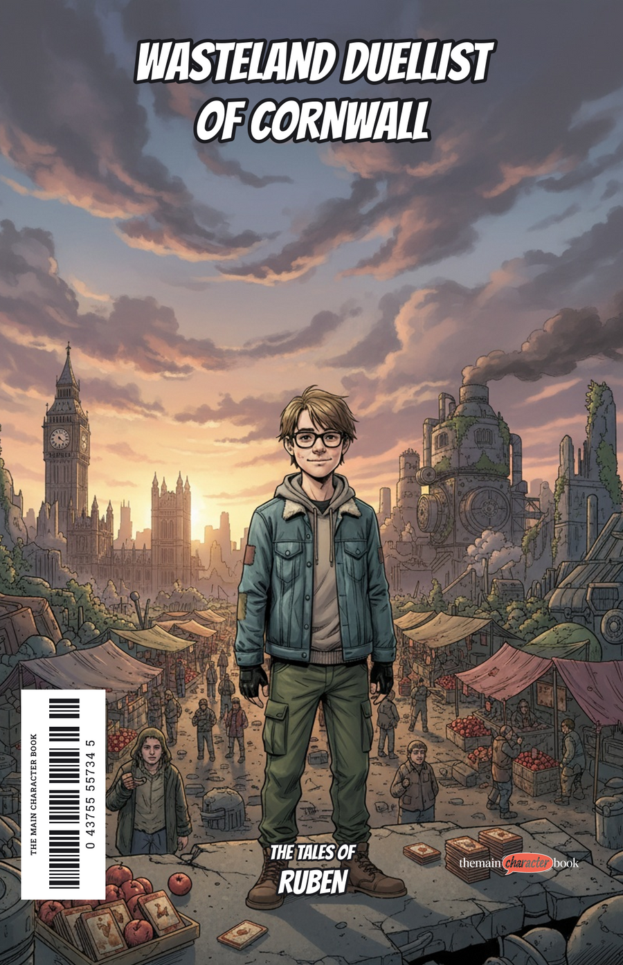 Wasteland Duellist of Cornwall — personalised front cover