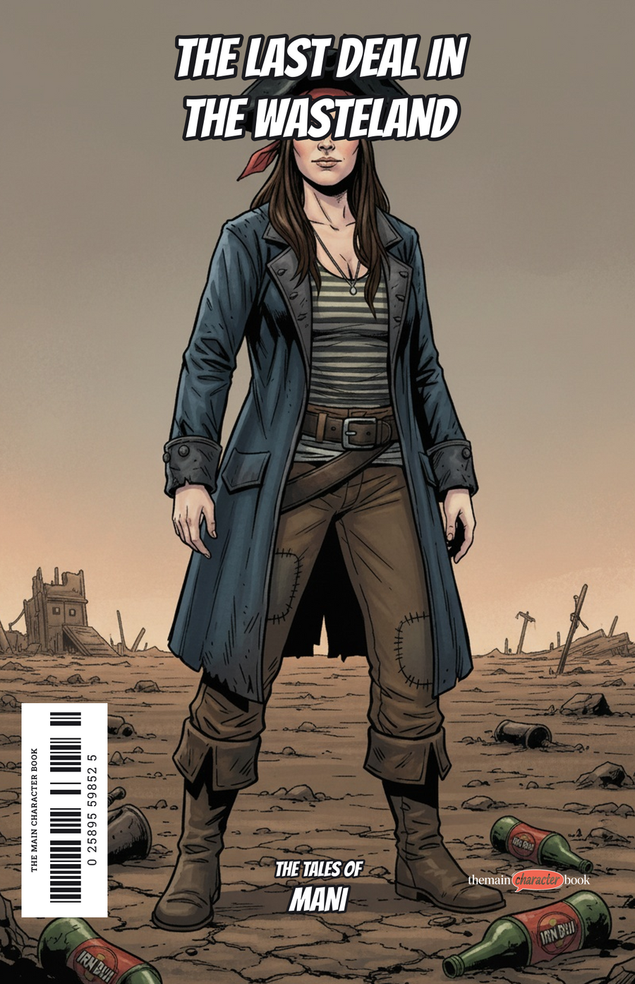 The Last Deal in the Wasteland — personalised front cover