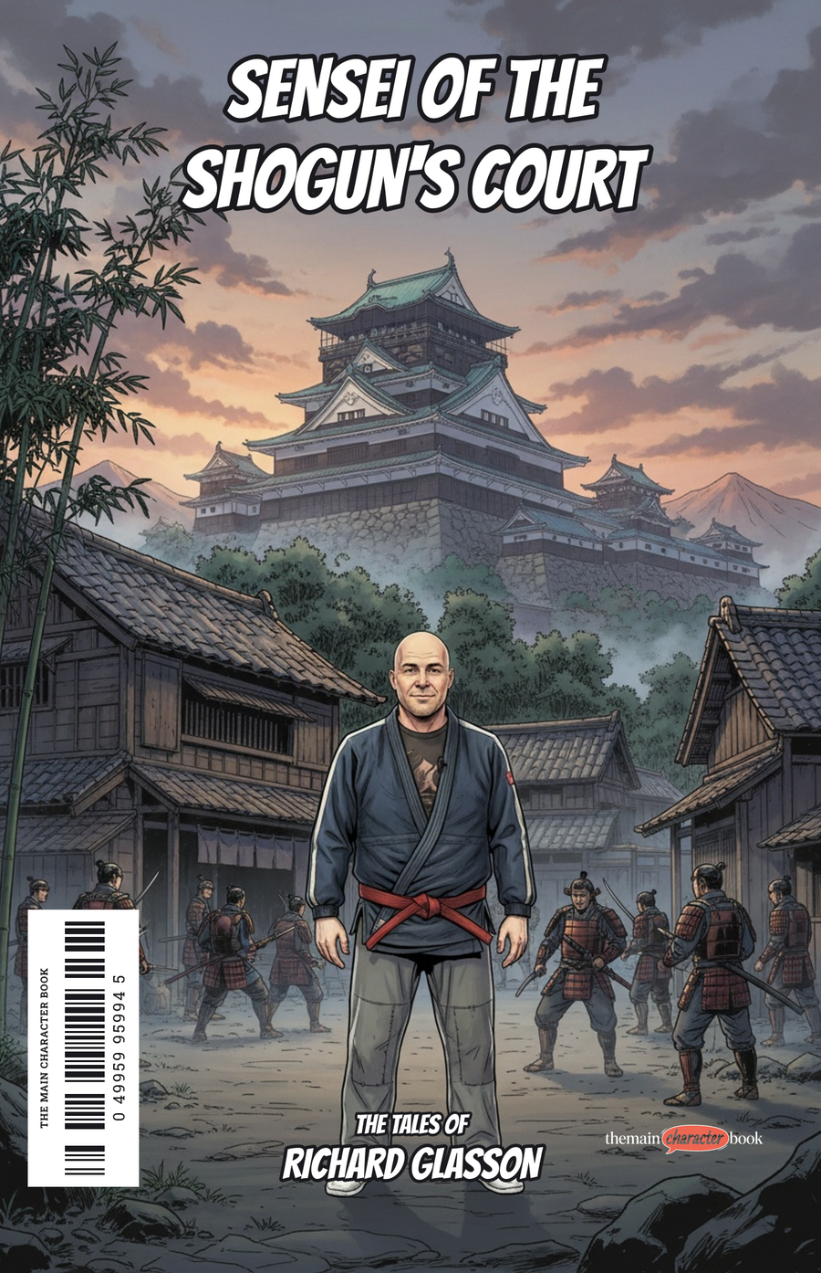 Sensei of the Shogun's Court — personalised front cover