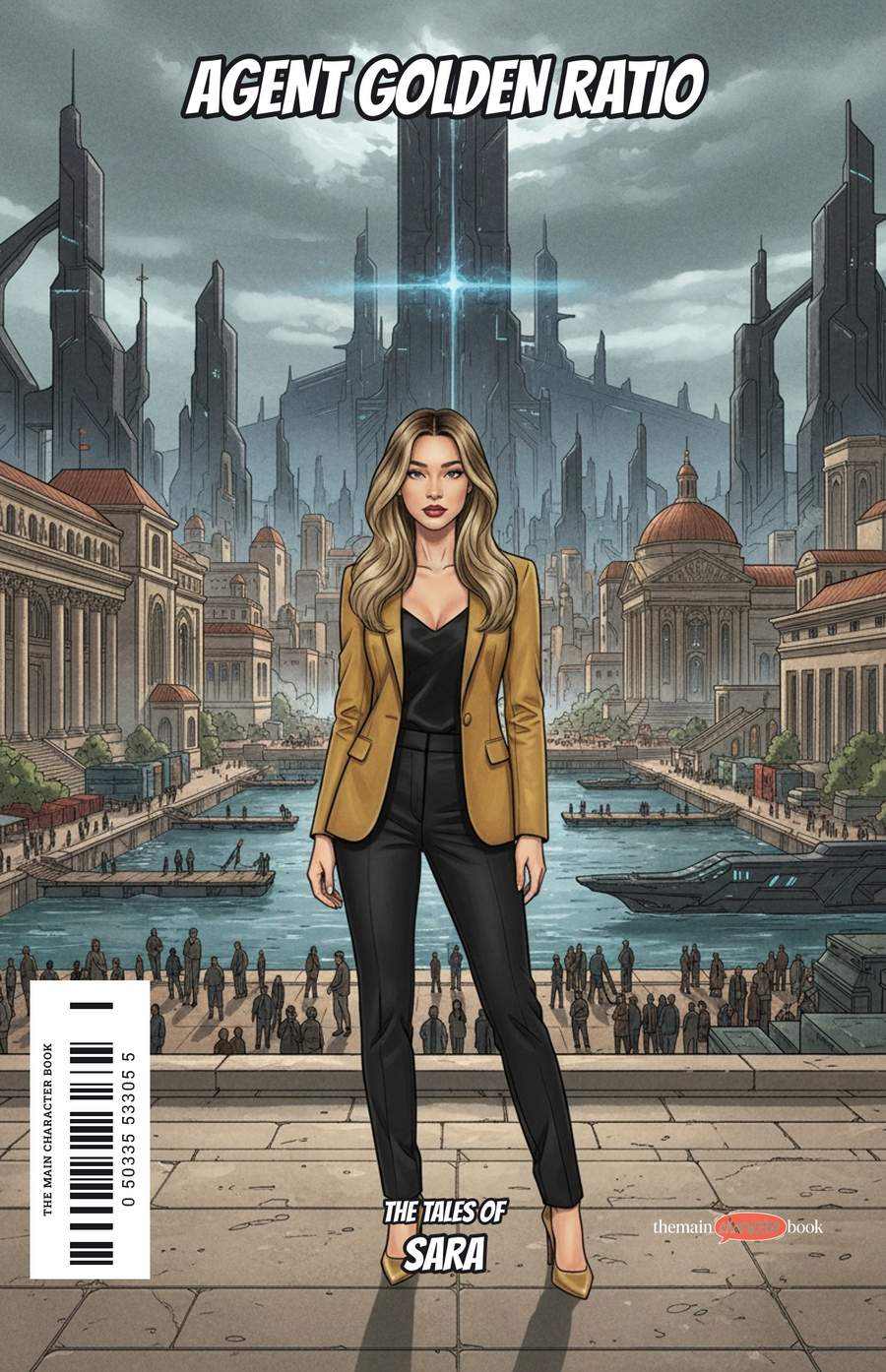 Agent Golden Ratio — personalised front cover