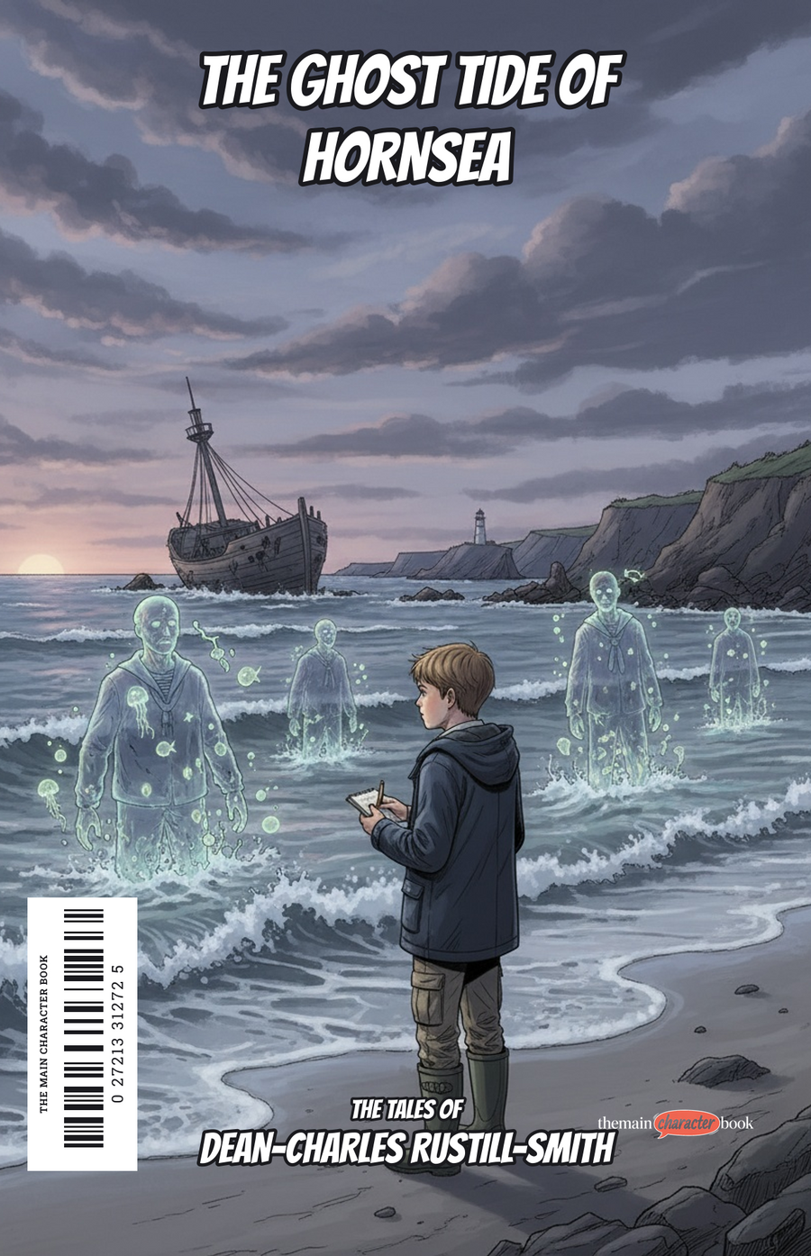 The Ghost Tide of Hornsea — personalised front cover