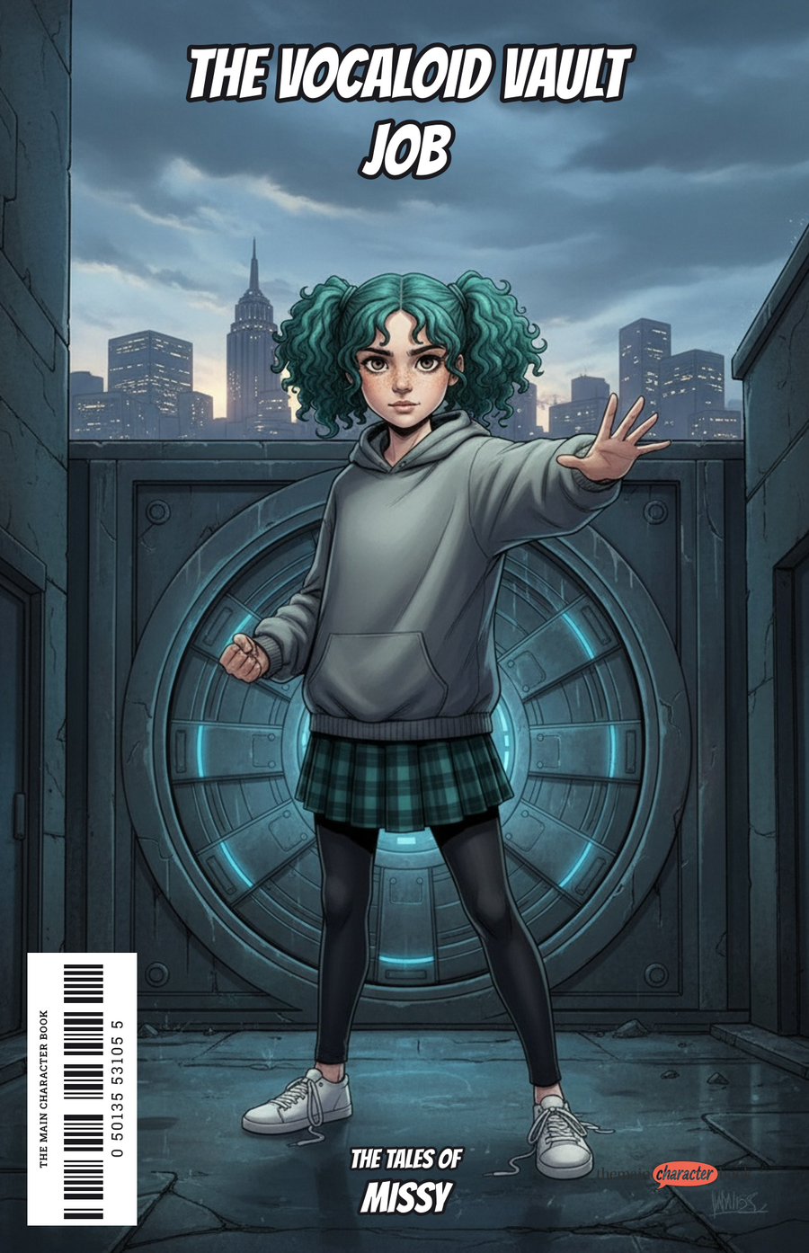 The Vocaloid Vault Job — personalised front cover