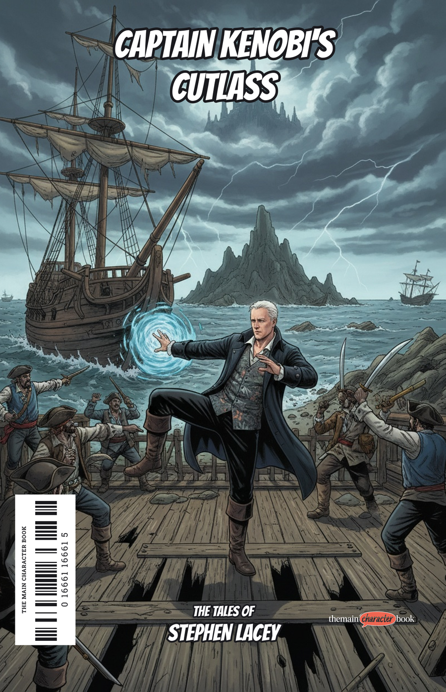 Captain Kenobi's Cutlass — personalised front cover