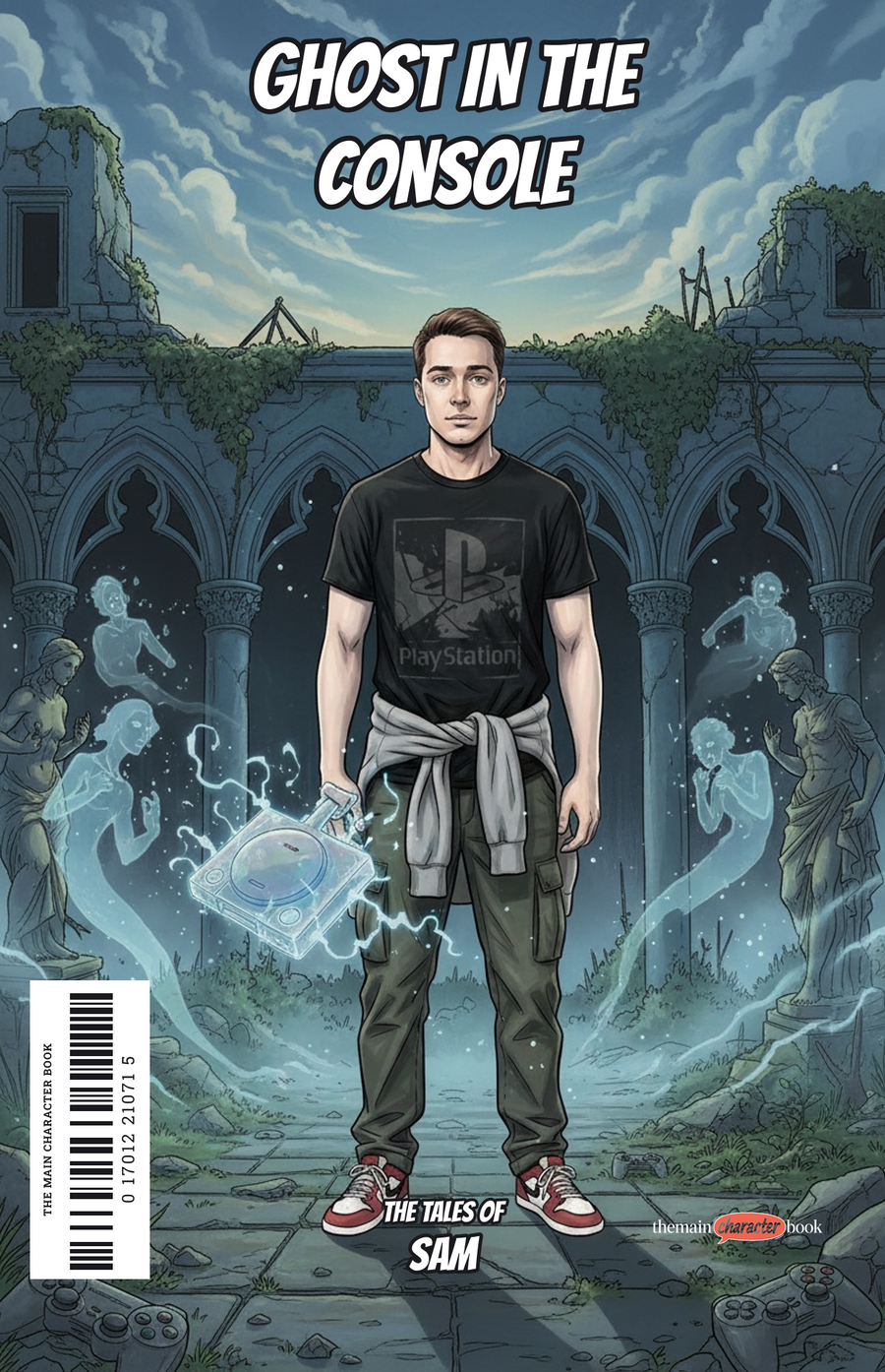 Ghost in the Console — personalised front cover