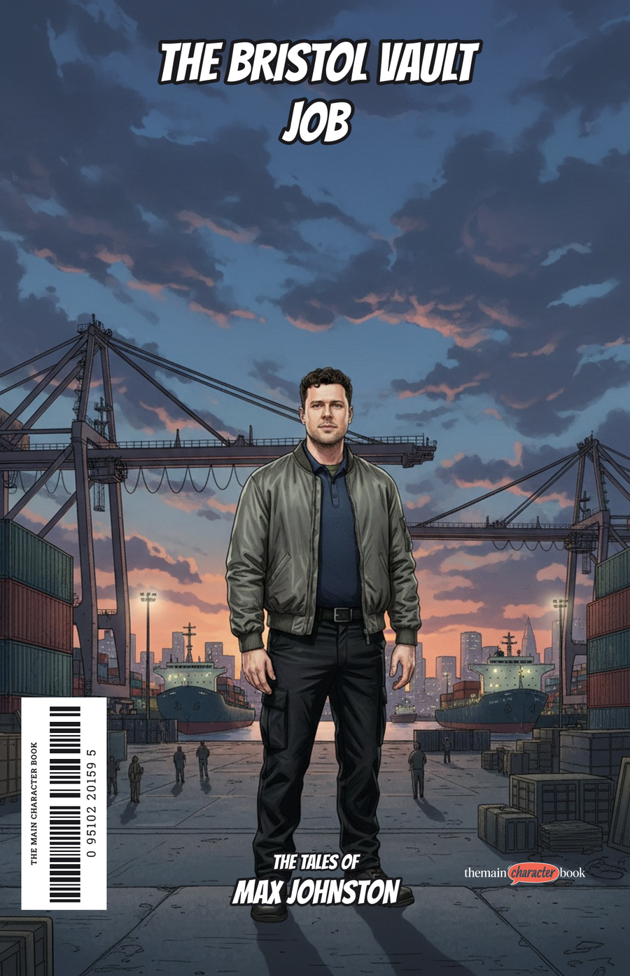 The Bristol Vault Job — personalised front cover