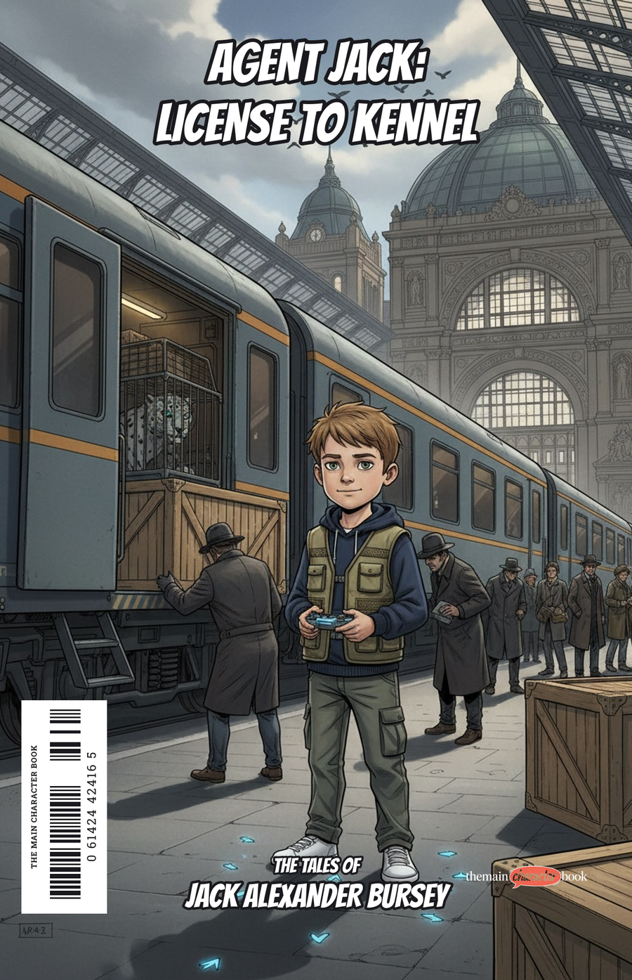 Agent Jack: License to Kennel — personalised front cover