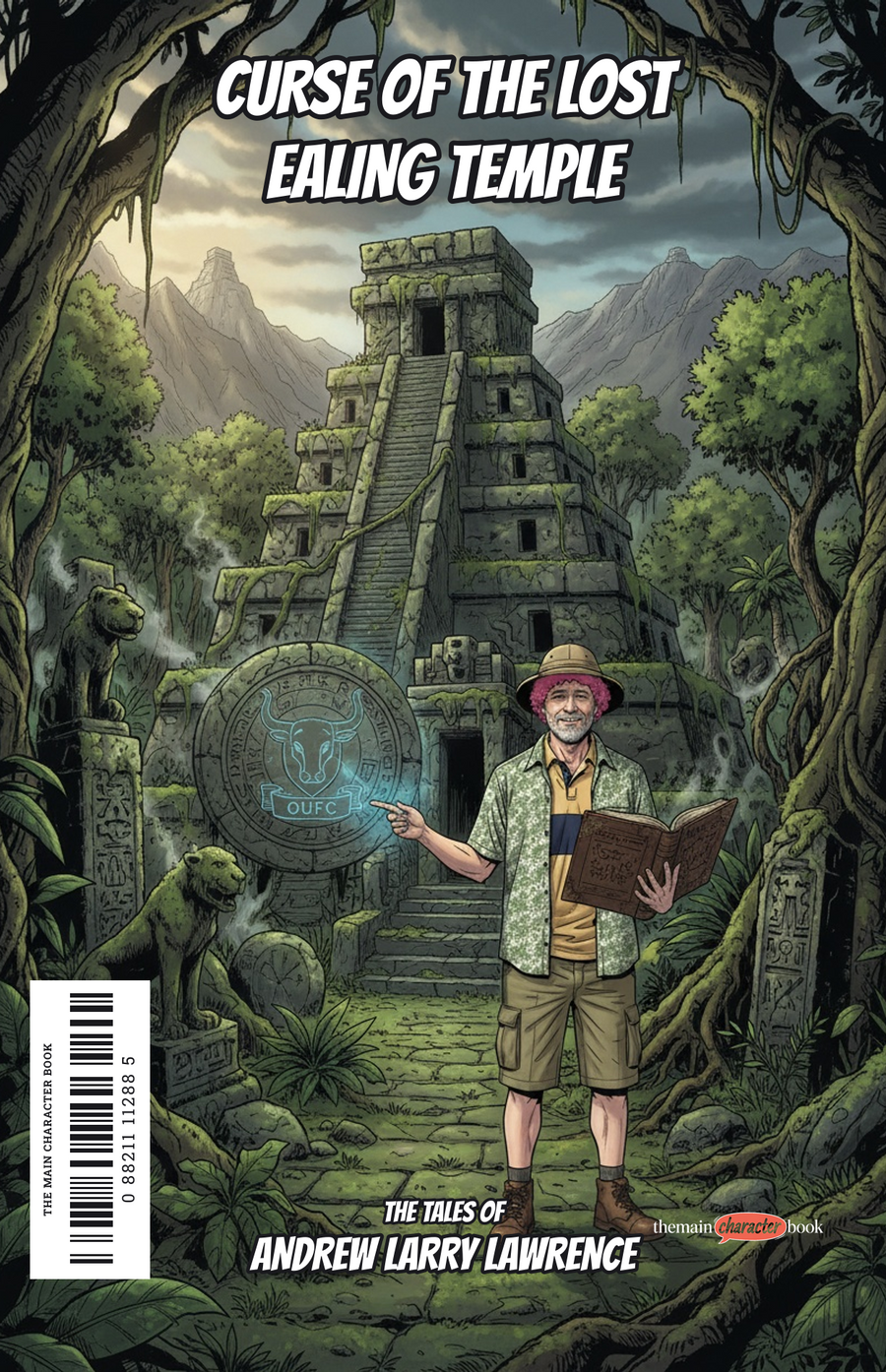 Curse of the Lost Ealing Temple — personalised front cover