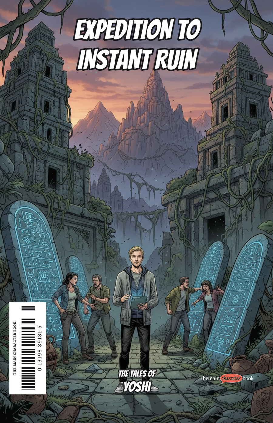 Expedition to Instant Ruin — personalised front cover