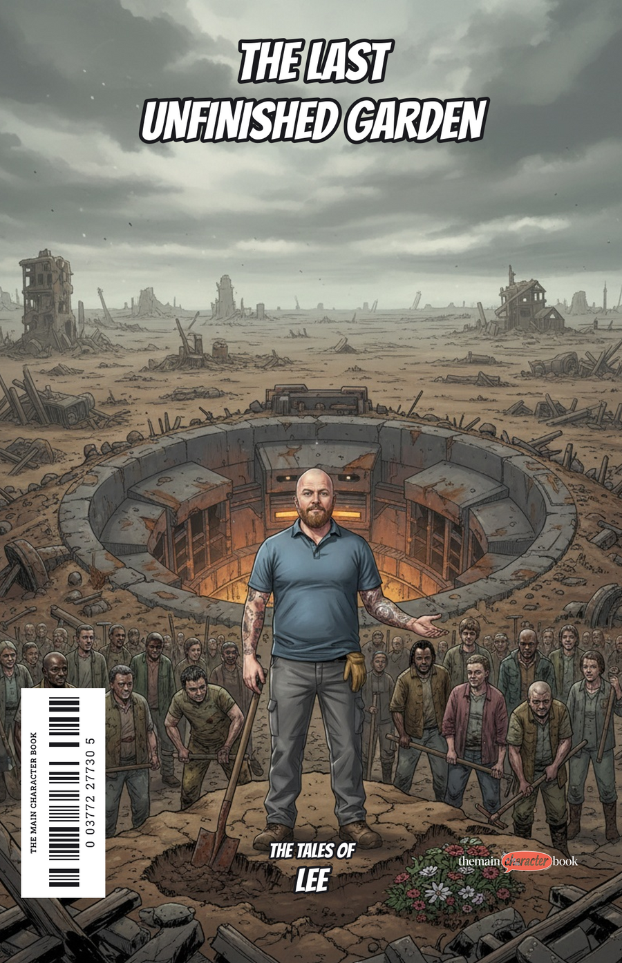 The Last Unfinished Garden — personalised front cover