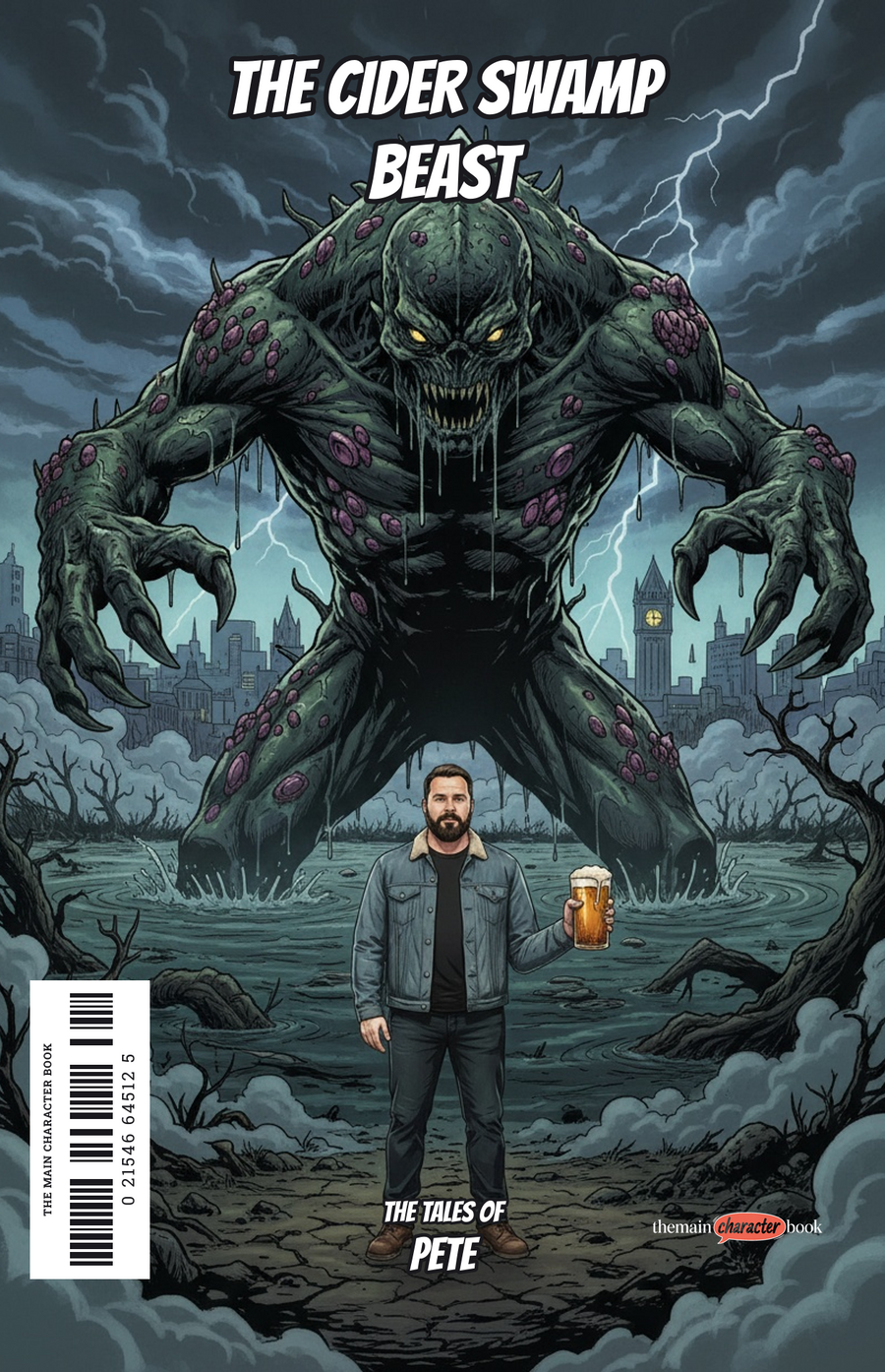 The Cider Swamp Beast — personalised front cover