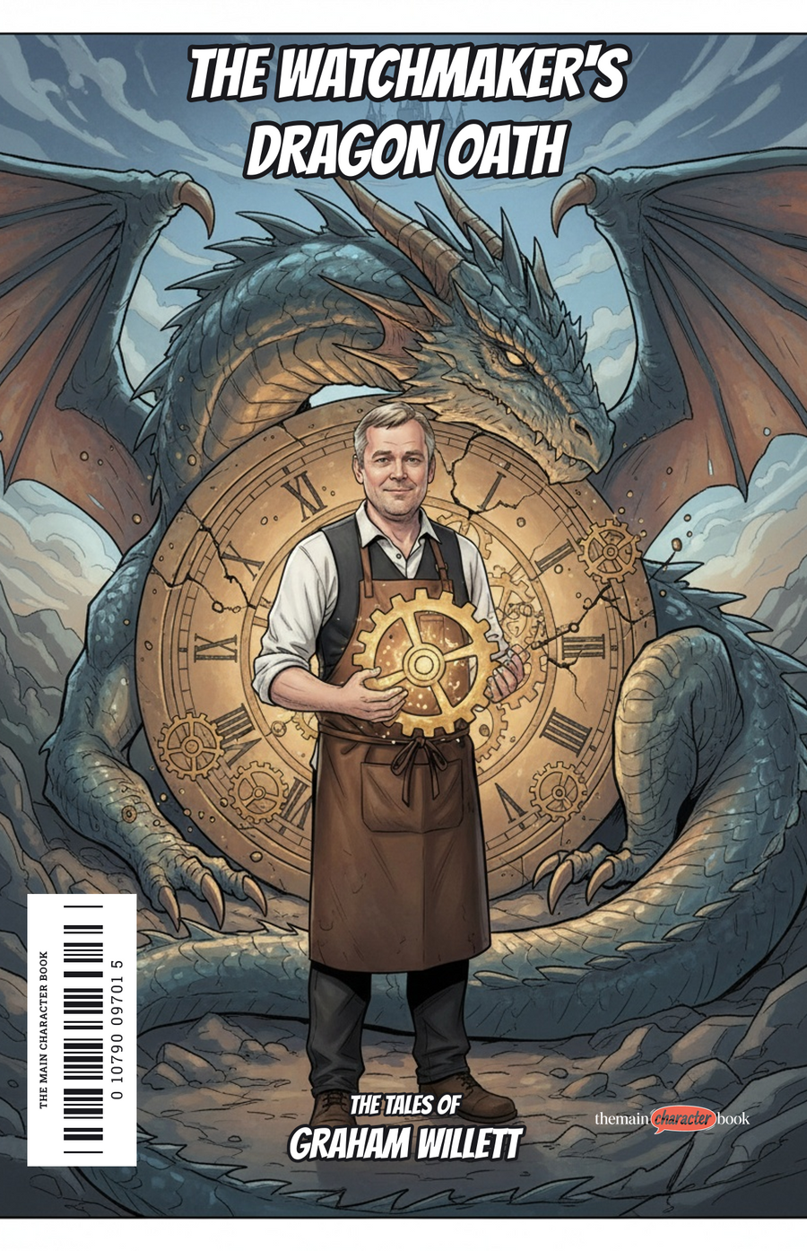 The Watchmaker's Dragon Oath — personalised front cover