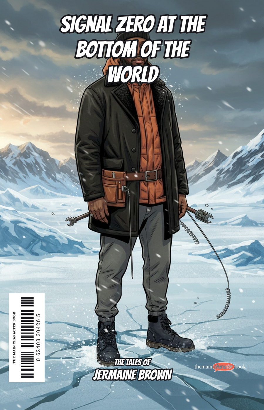Signal Zero at the Bottom of the World — personalised front cover
