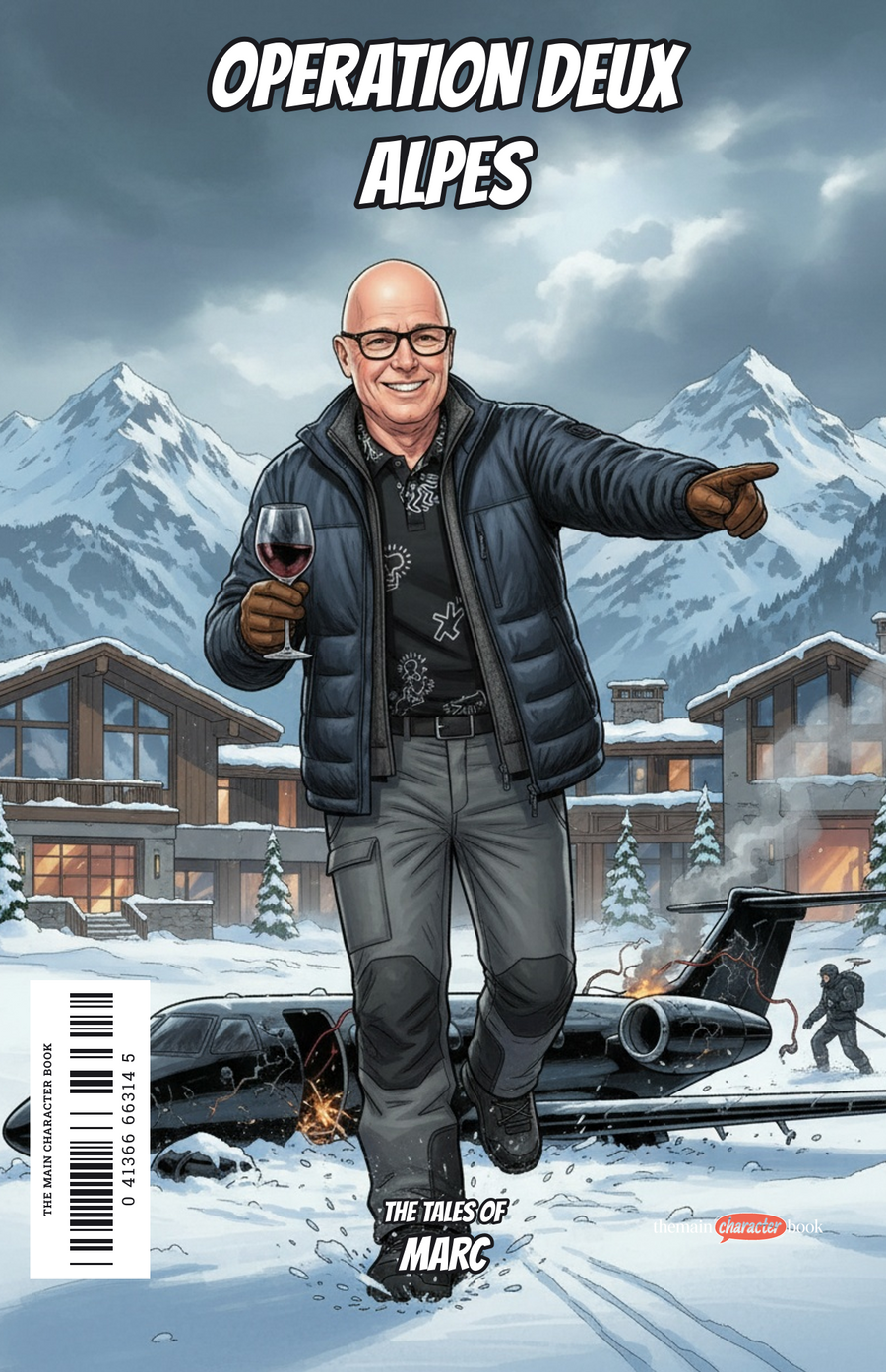 Operation Deux Alpes — personalised front cover