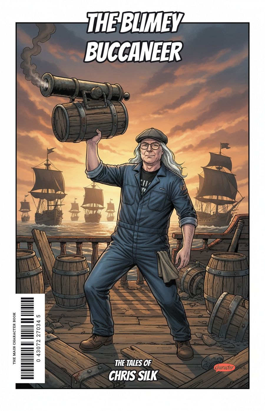 The Blimey Buccaneer — personalised front cover